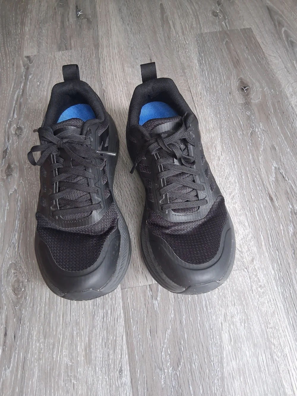 Nortiv Women's Black Walking Breathable Cushioned Athletic Shoes Size 8